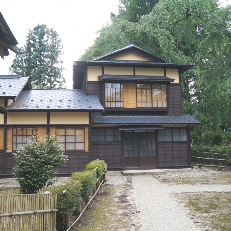 Часть дома зажиточного самурая 19 века в г.КакуноДатэ; Акита