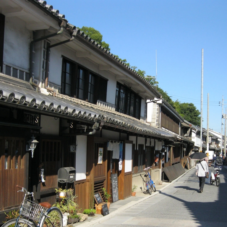 Квартал старых домов Курасики; Окаяма