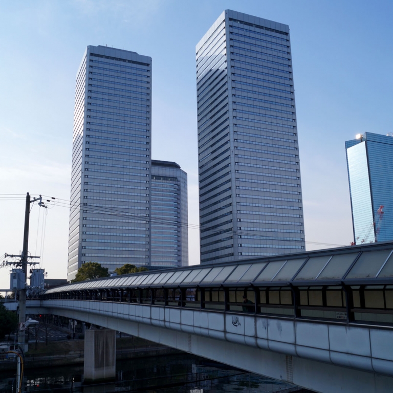 Новый офисный район; Осака