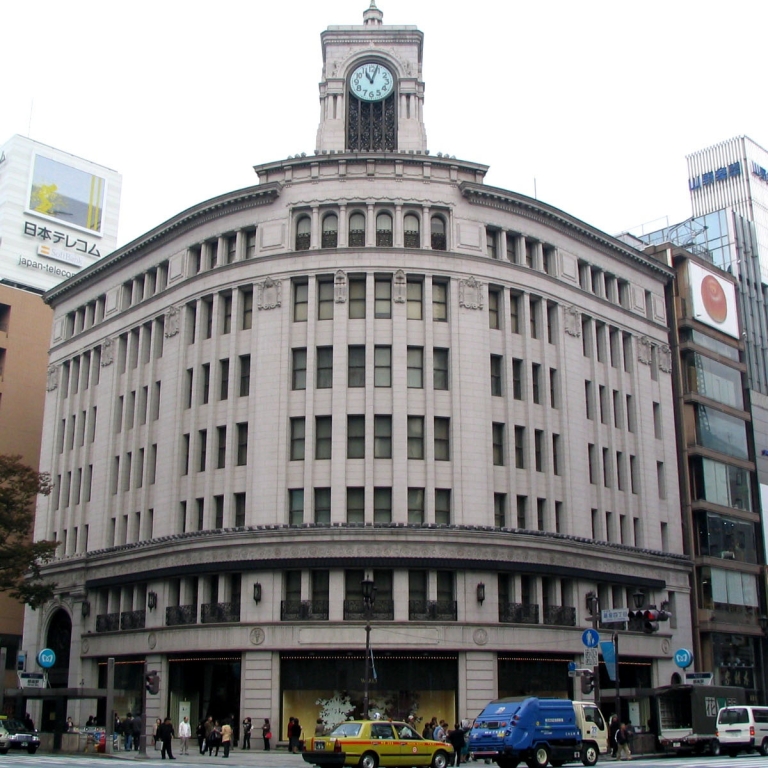 Здание Вако на Гиндза; Токио