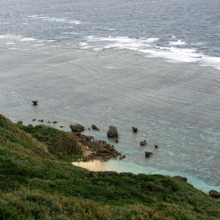 Вид на океан из парка Хига о.МиякоДзима; Окинава