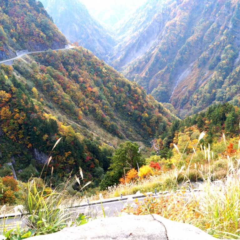 Одна из лучших панорамных трасс страны - Хакусан СуперРиндо; Исикава