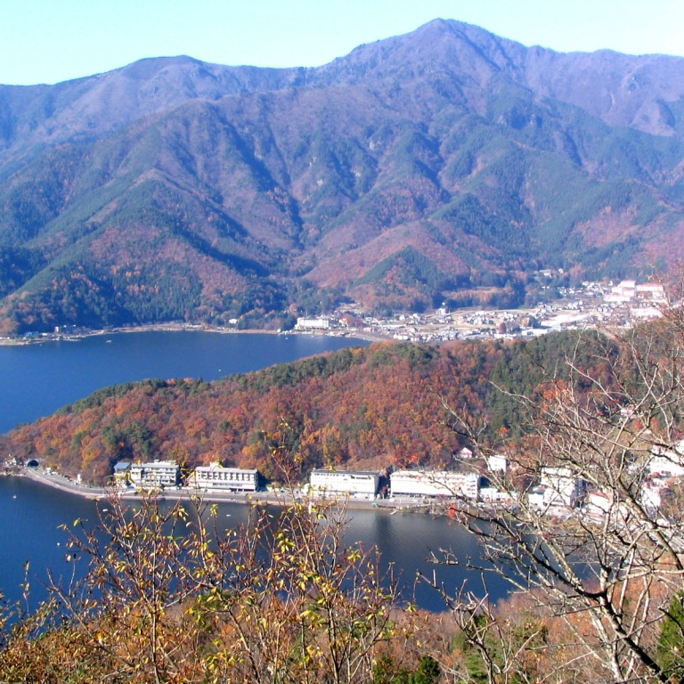 Озеро Кавагути - главная обзорная площадка горы Фудзи; Яманаси