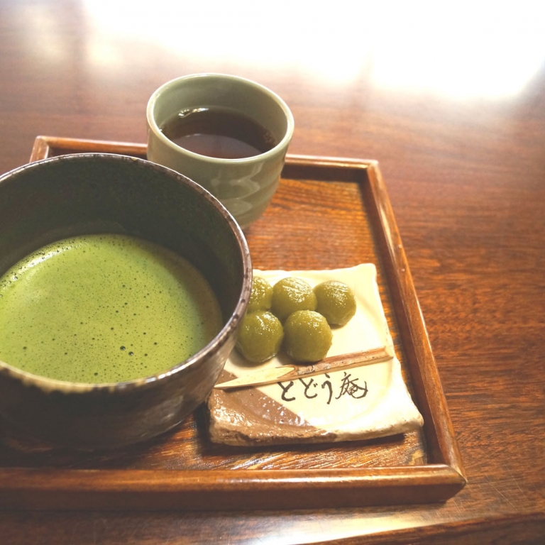 Зеленый чай - один из основных элементов национальной культуры; Киото